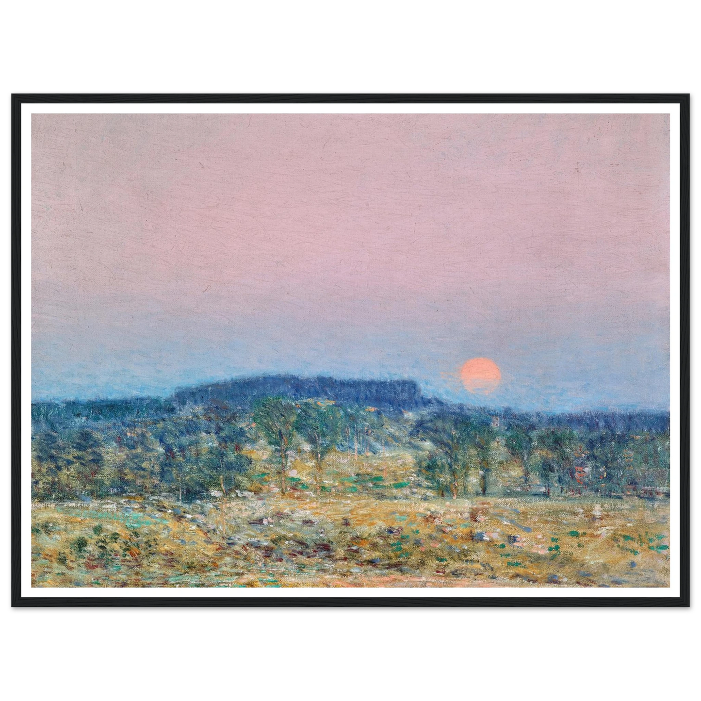 September Moonrise (1900) Art Print | Childe Hassam-Quipham Collections