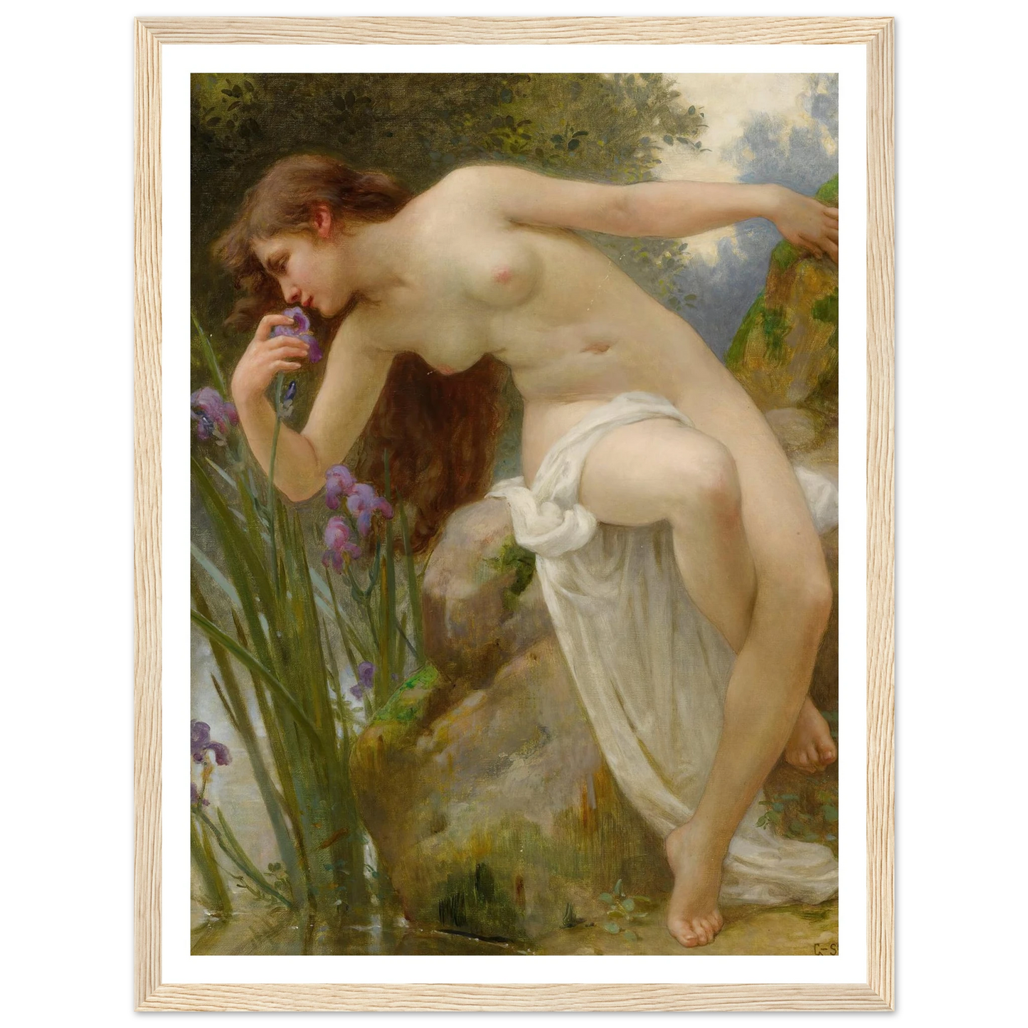 The Fragrant Iris Art Print | Guillaume Seignac-Quipham Collections
