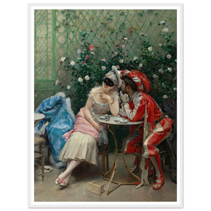 Masqueraders (1875–78) Art Print | Raimundo de Madrazo y Garreta-Quipham Collections