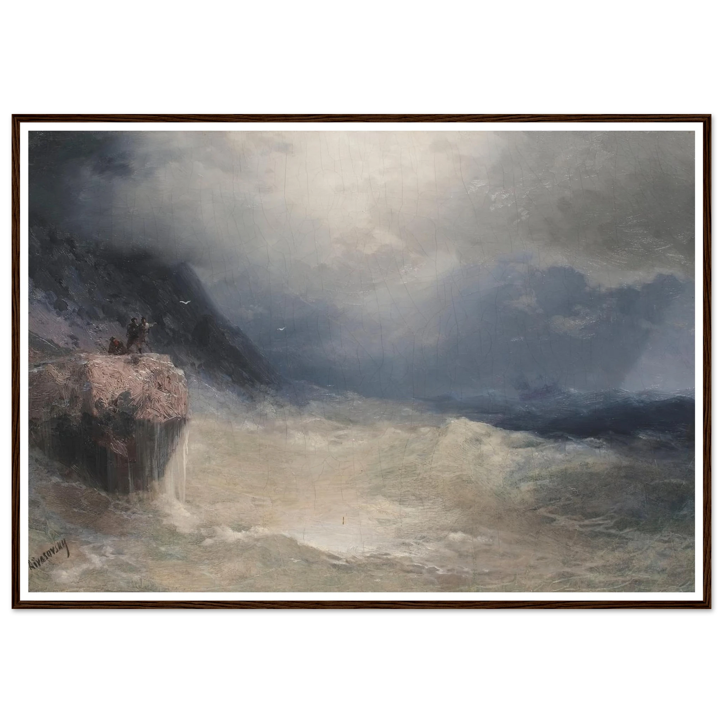 The Survivor Art Print | Ivan Konstantinovich Aivazovsky-Quipham Collections