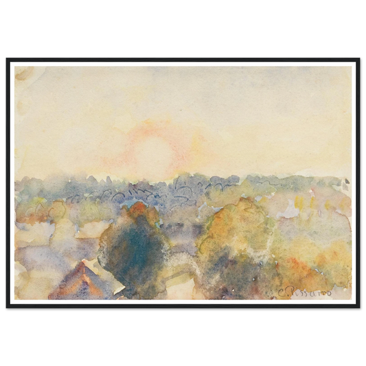 Eragny (1892) Art Print | Camille Pissarro-Quipham Collections
