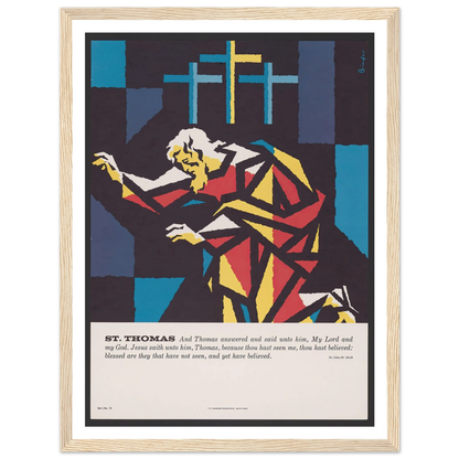 St. Thomas (1962) Art Print | Joseph Binder-Quipham Collections