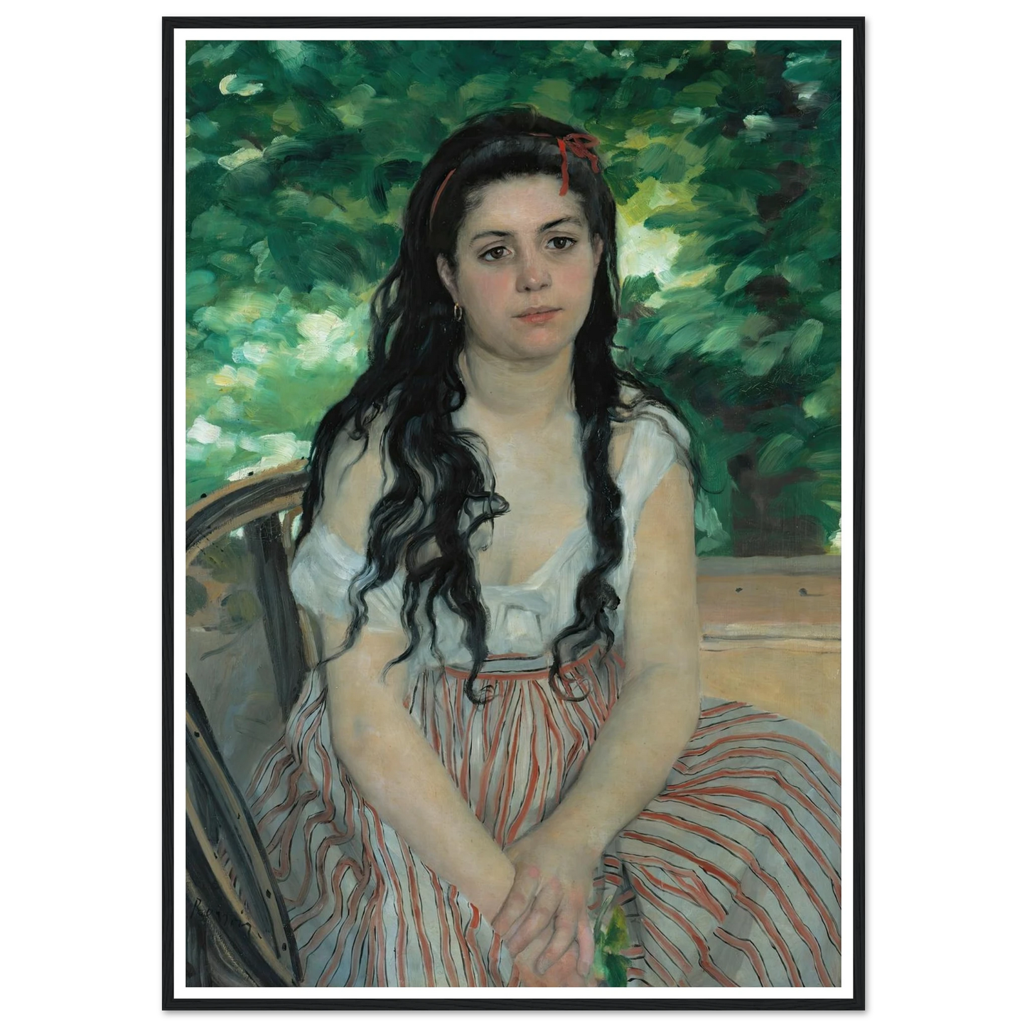 Summer (1868) Art Print | Pierre Auguste Renoir-Quipham Collections