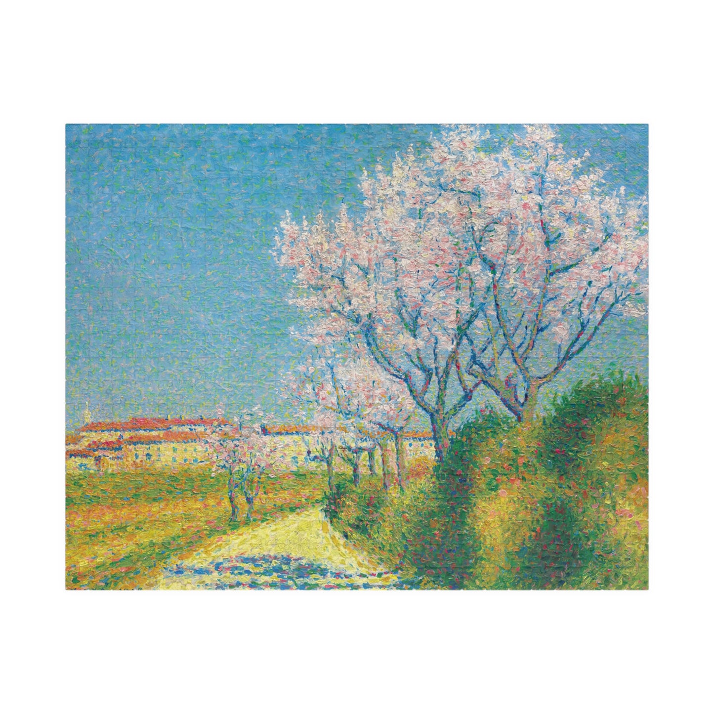 Almond Trees in Flower Puzzle | Ạchille Lauge - - 252 pcs (Horizontal) - 