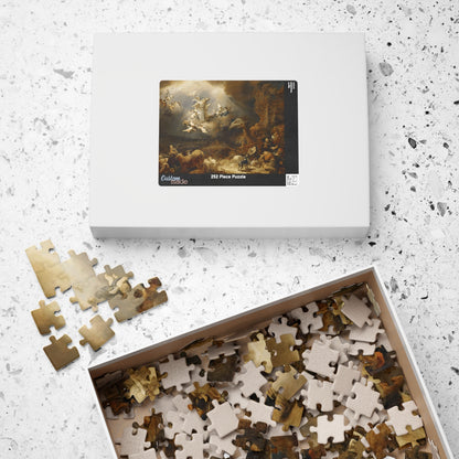 Annunciation to the Shepherds | Govaert Flinck - - 252 pcs (Horizontal) - 