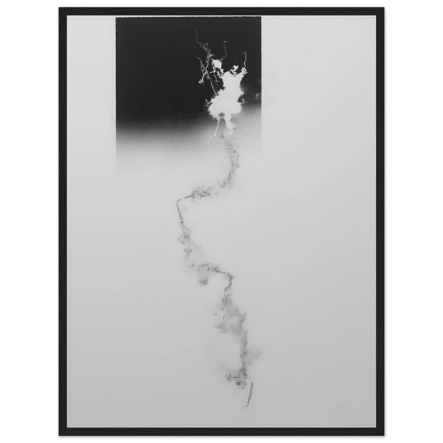 Ascension of Ash - Framed Poster - 30x40 cm / 12x16″ - Black frame