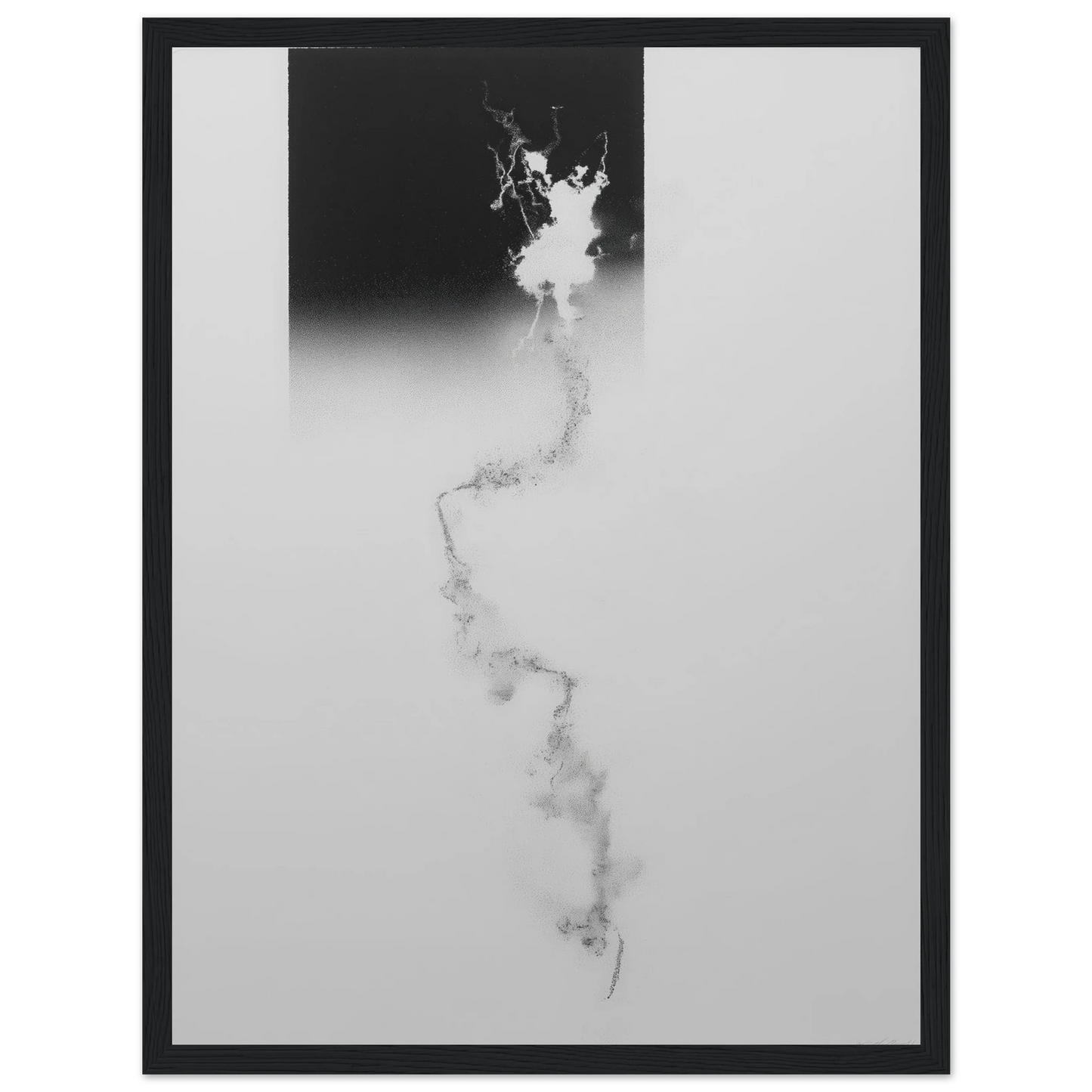 Ascension of Ash - Framed Poster - 30x40 cm / 12x16″ - Black frame