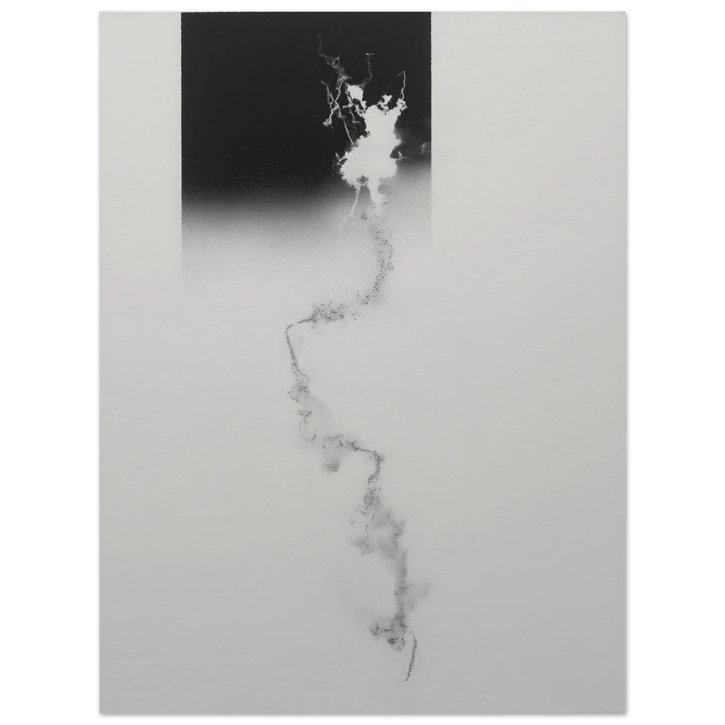 Ascension of Ash - Framed Poster - 30x40 cm / 12x16″ - Black frame