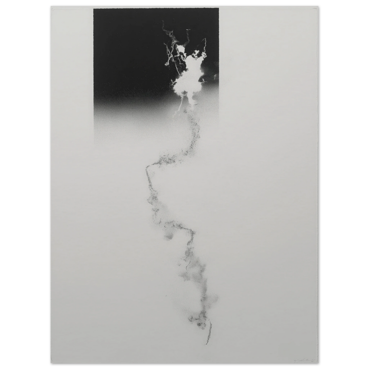 Ascension of Ash - Framed Poster - 30x40 cm / 12x16″ - Black frame