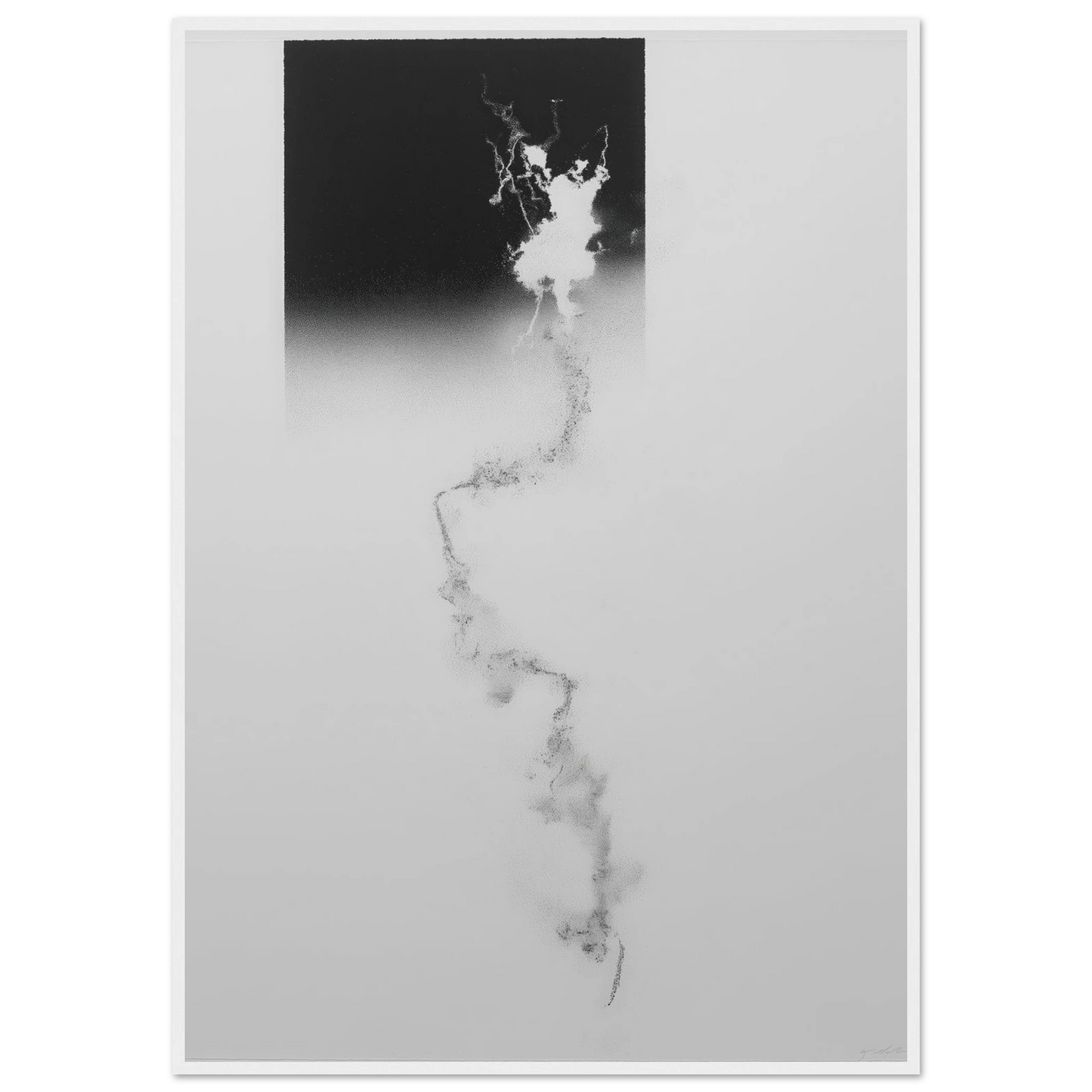 Ascension of Ash - Framed Poster - 30x40 cm / 12x16″ - Black frame