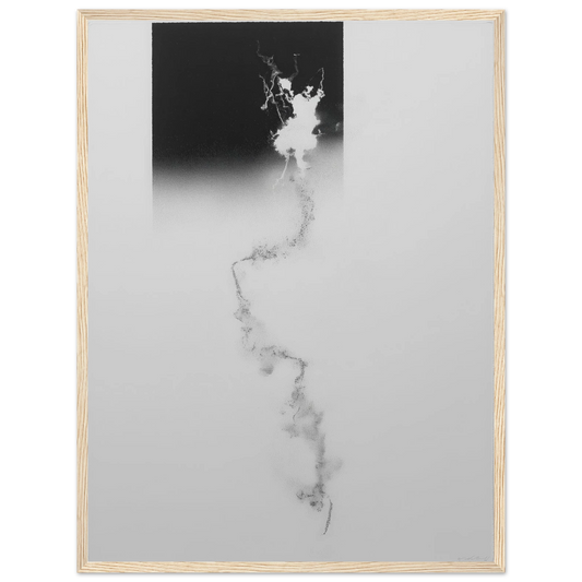 Ascension of Ash - Framed Poster - 30x40 cm / 12x16″ - Black frame