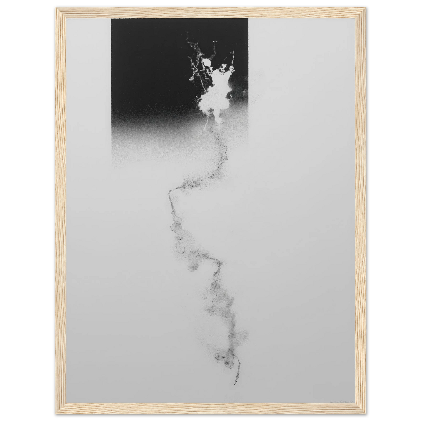 Ascension of Ash - Framed Poster - 30x40 cm / 12x16″ - Black frame