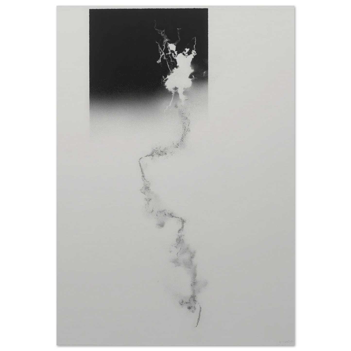 Ascension of Ash - Framed Poster - 30x40 cm / 12x16″ - Black frame