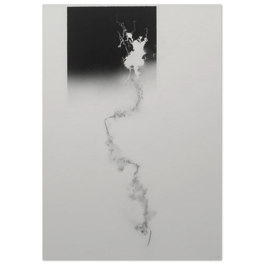 Ascension of Ash - Framed Poster - 30x40 cm / 12x16″ - Black frame