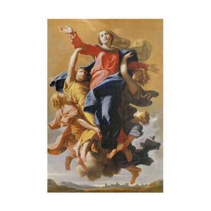 Assumption of the Virgin Puzzle | Nicolas Poussin - - 1014 pcs (Vertical) - 