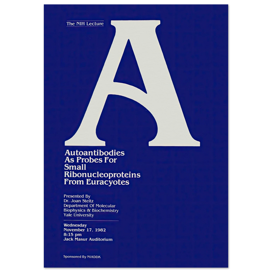 Autoantibodies as probes for small ribonucleoproteins from euracyotes (1982) Art Print | National Institutes of Health - Framed Poster - 30x40 cm / 12x16″ - Black frame