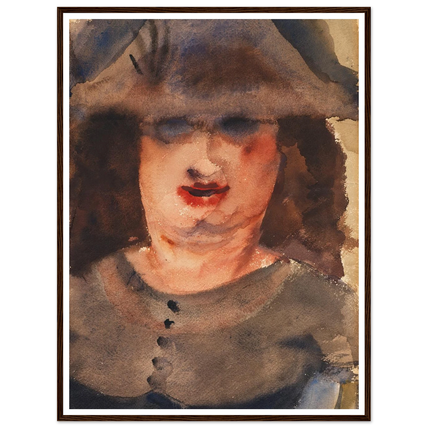 Frau (1925) Art Print | Paul Kleinschmidt-Quipham Collections