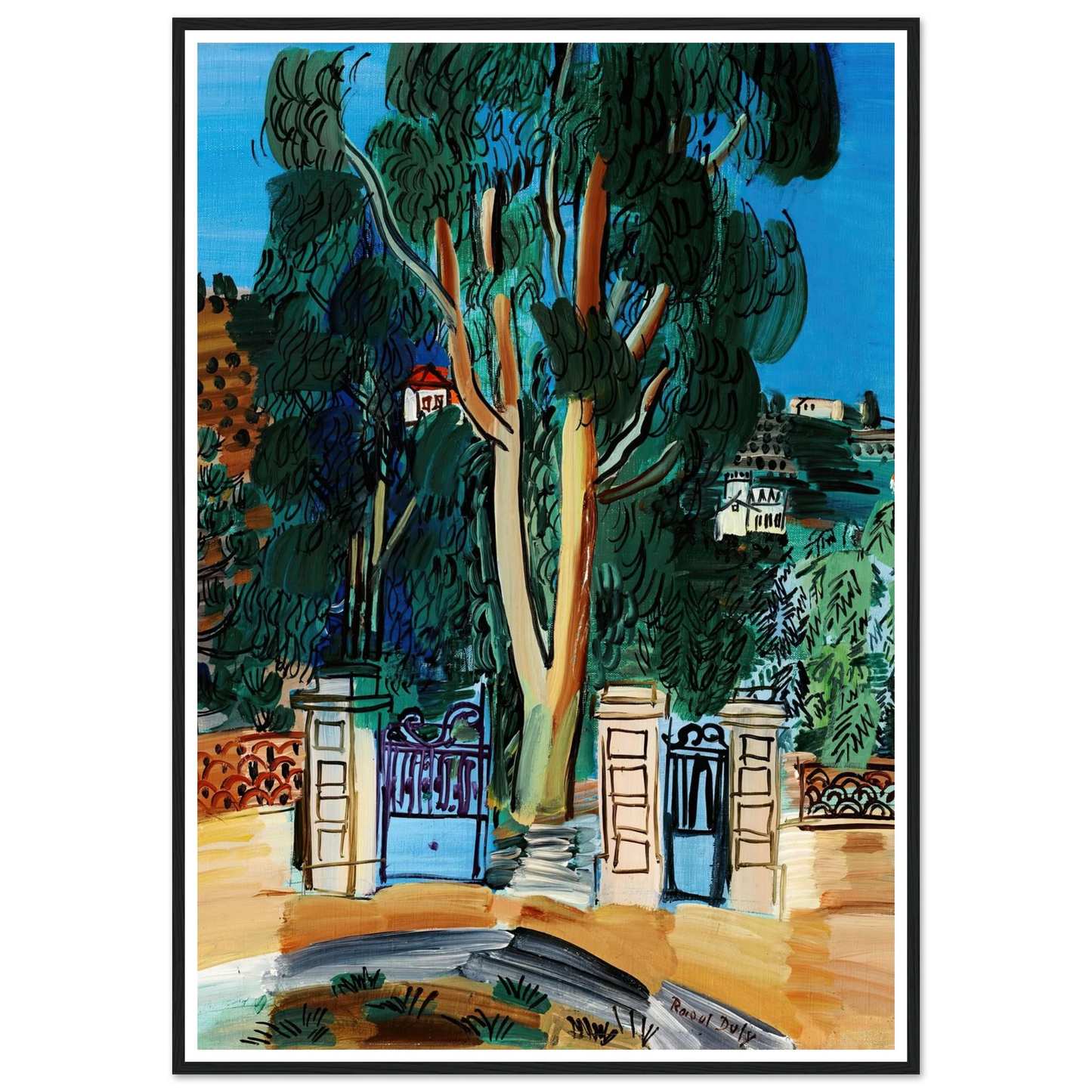L’Eucalyptus (circa 1926) Art Print | Raoul Dufy-Quipham Collections