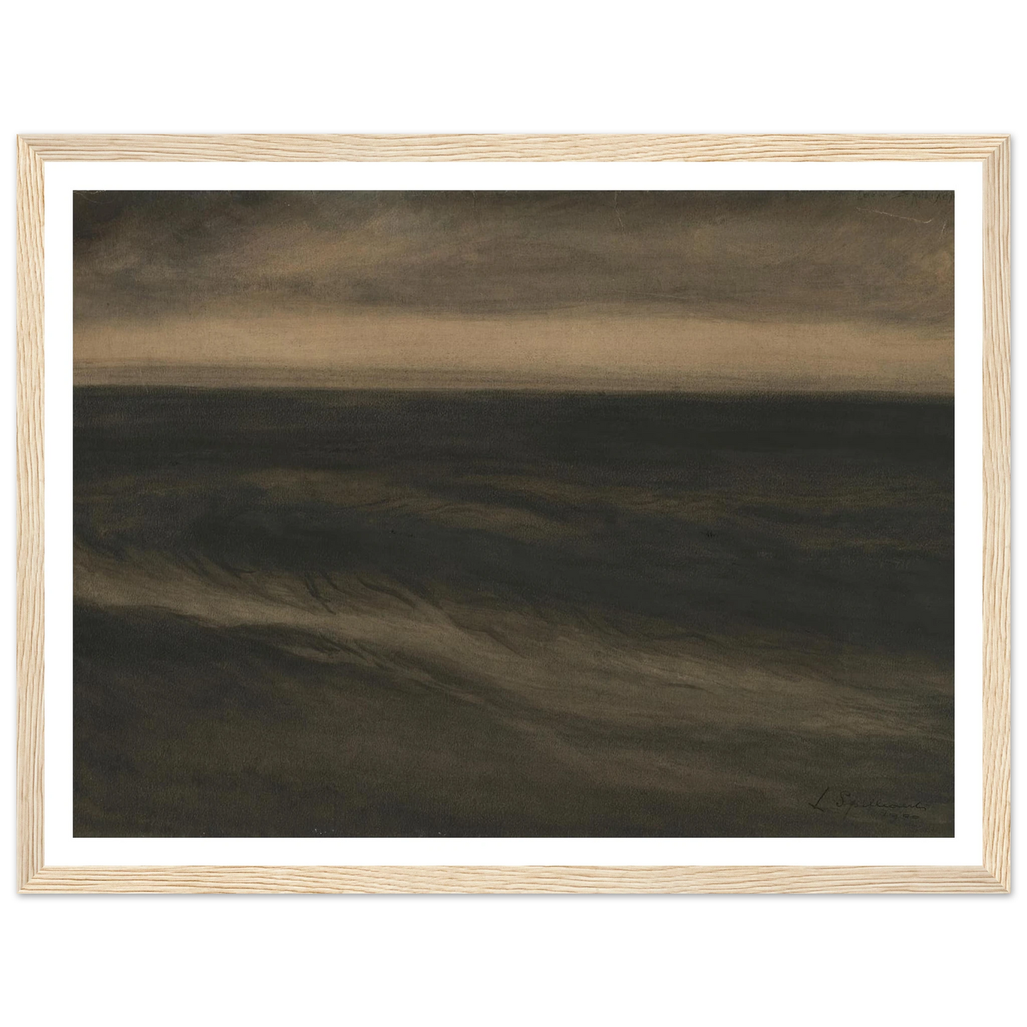 Zwarte marine (1900) Art Print | Leon Spilliaert-Quipham Collections