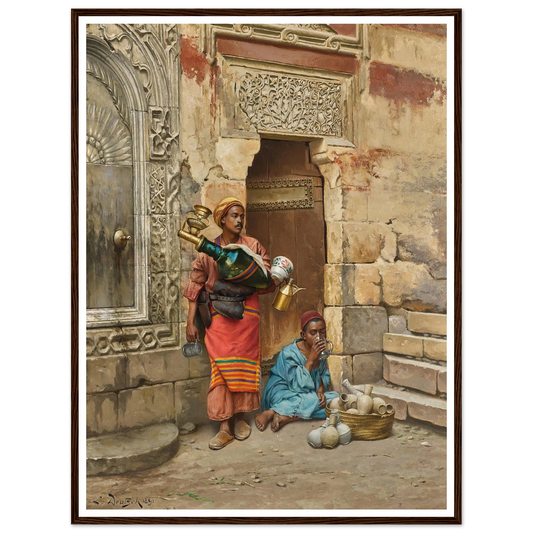 The Water Seller (1891) Art Print | Ludwig Deutsch-Quipham Collections