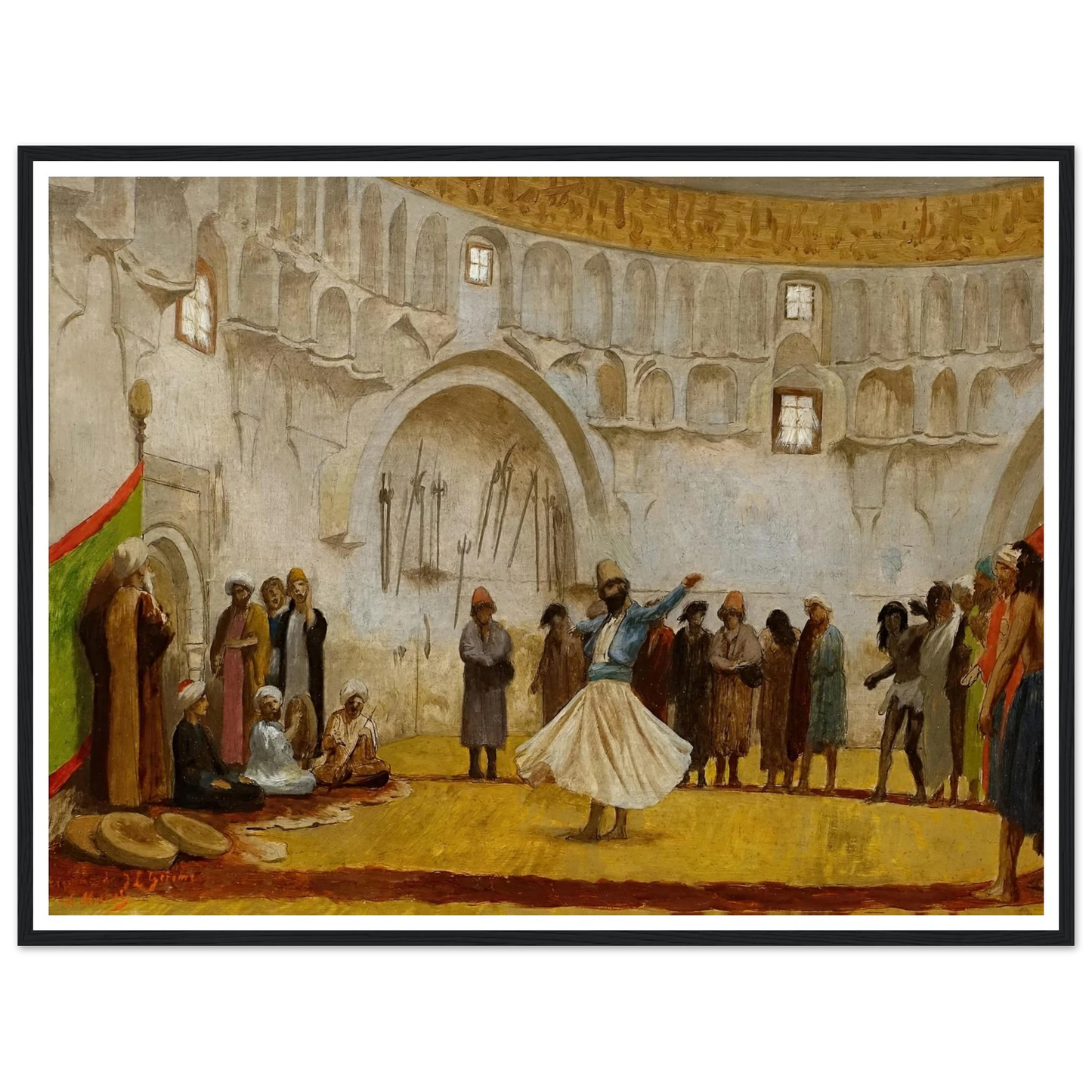 Sketch for Le derviche tourneur (The Whirling Dervish) (c. 1868-1889) Art Print | Jean Leon Gerome-Quipham Collections