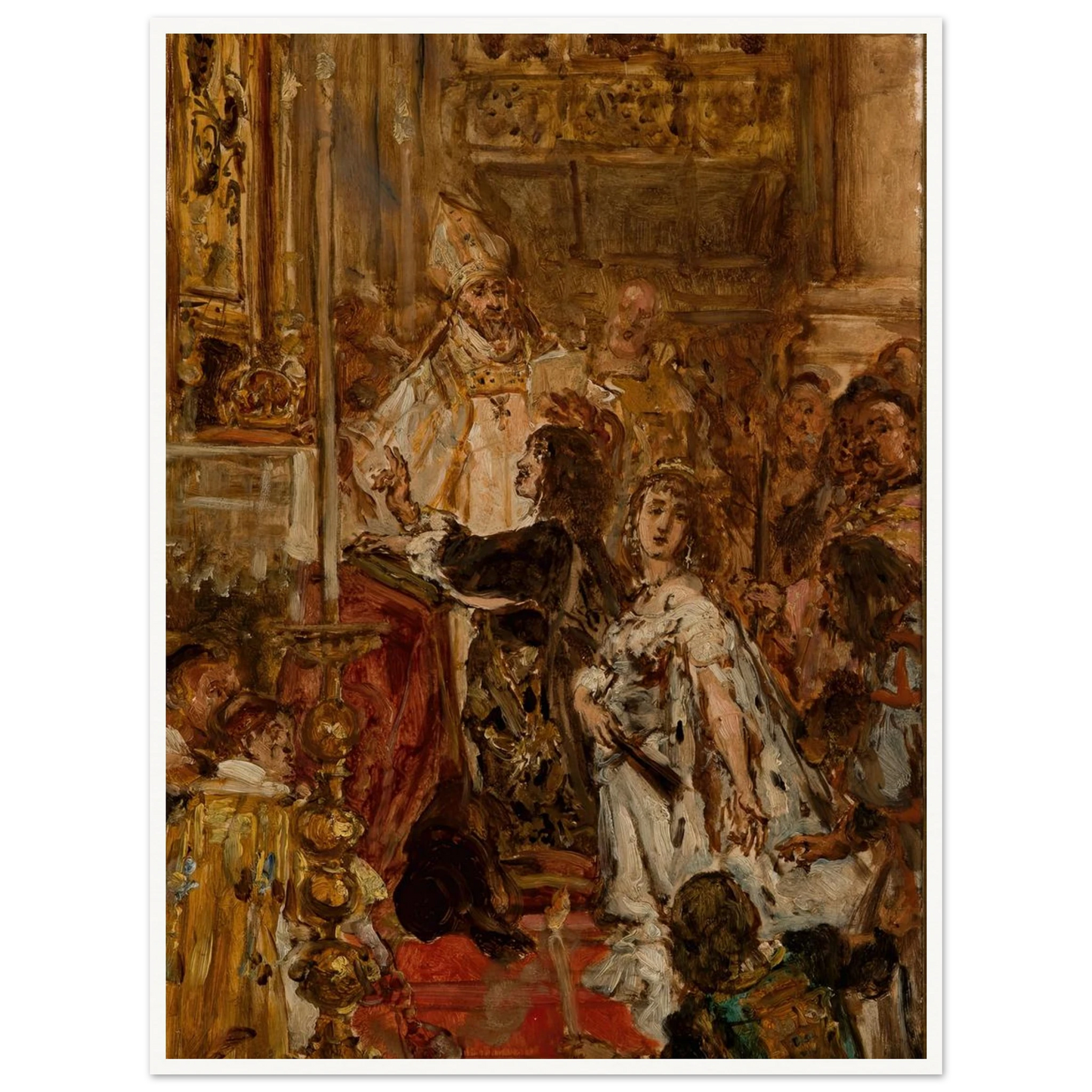 Śluby Jana Kazimierza (1889) Art Print | Jan Matejko-Quipham Collections