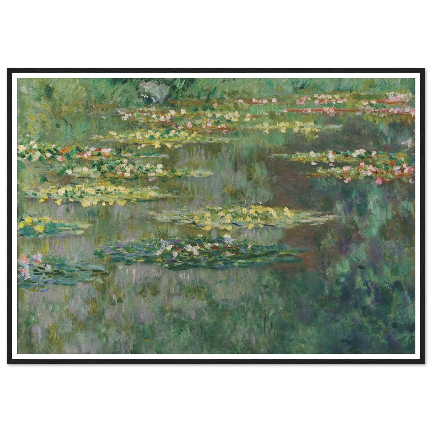 Le Bassin des Nympheas (1904) Art Print | Claude Monet-Quipham Collections