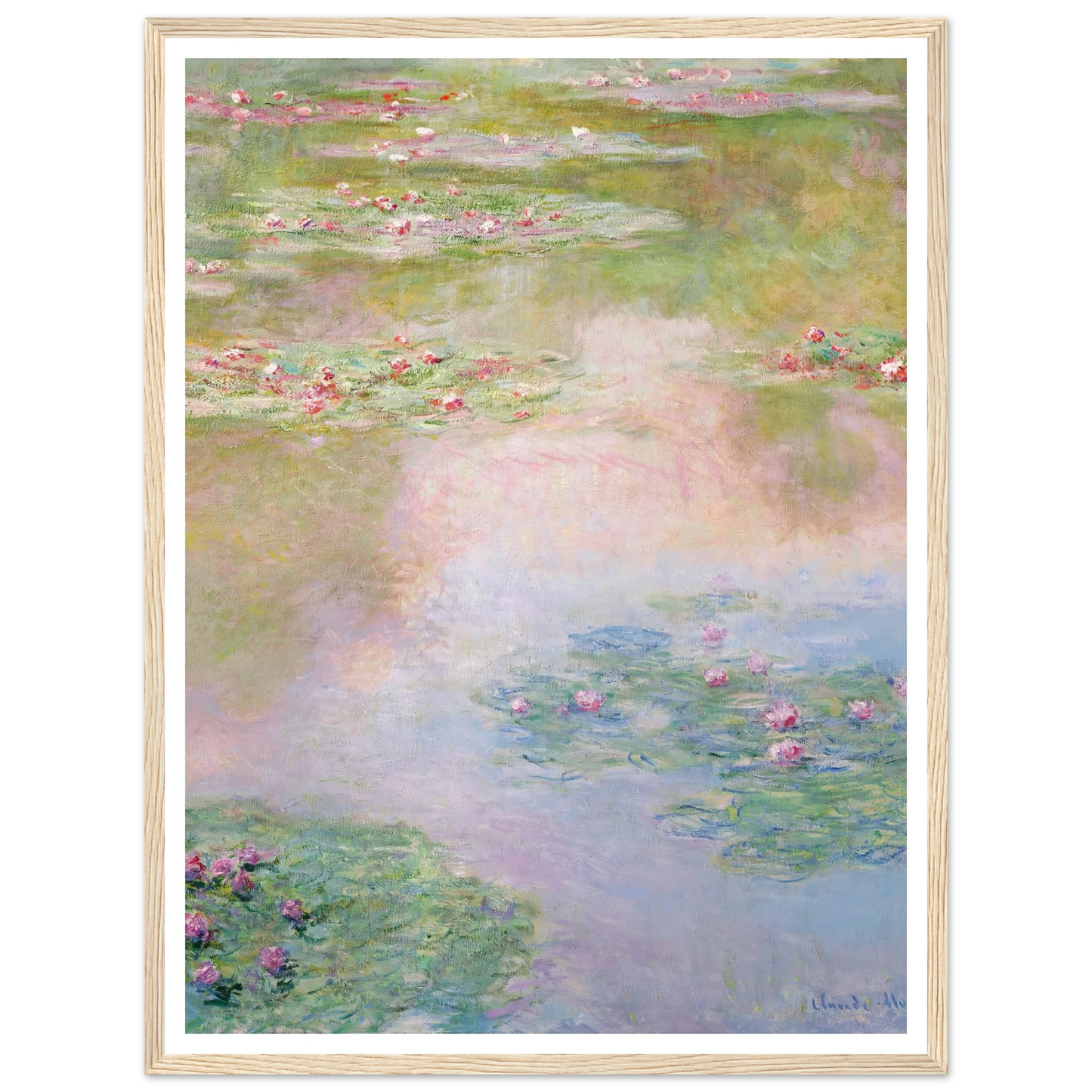 Nymphéas (1907) Art Print | Claude Monet-Quipham Collections
