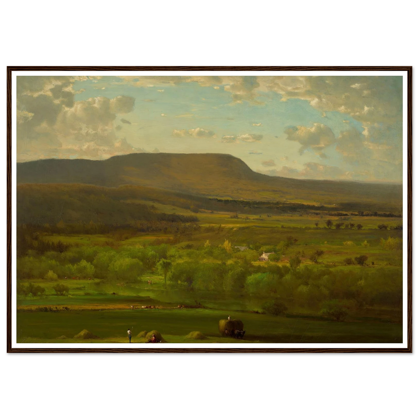 Leeds, New York (1867) Art Print | George Inness-Quipham Collections