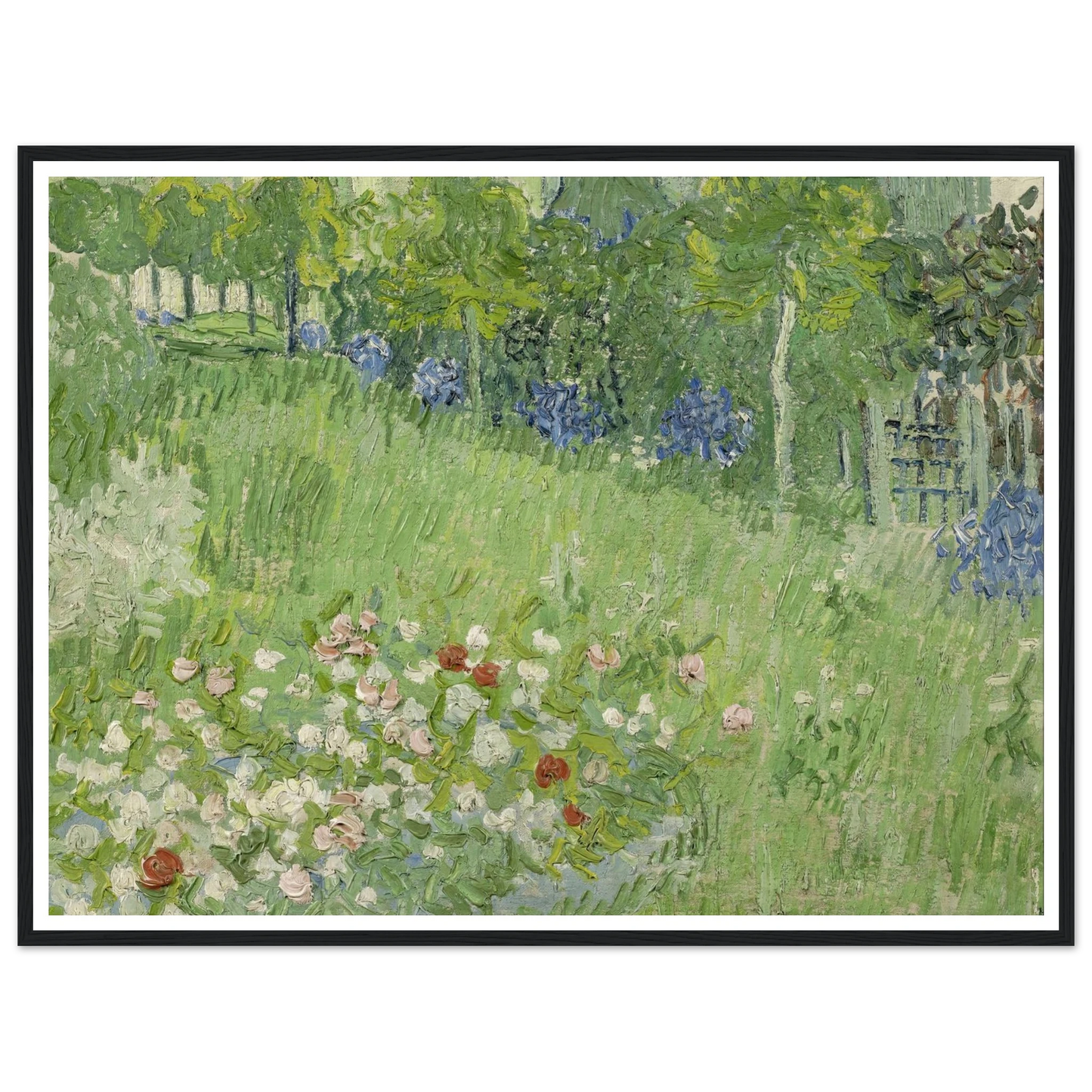 Daubigny’s garden Art Print | Vincent van Gogh-Quipham Collections