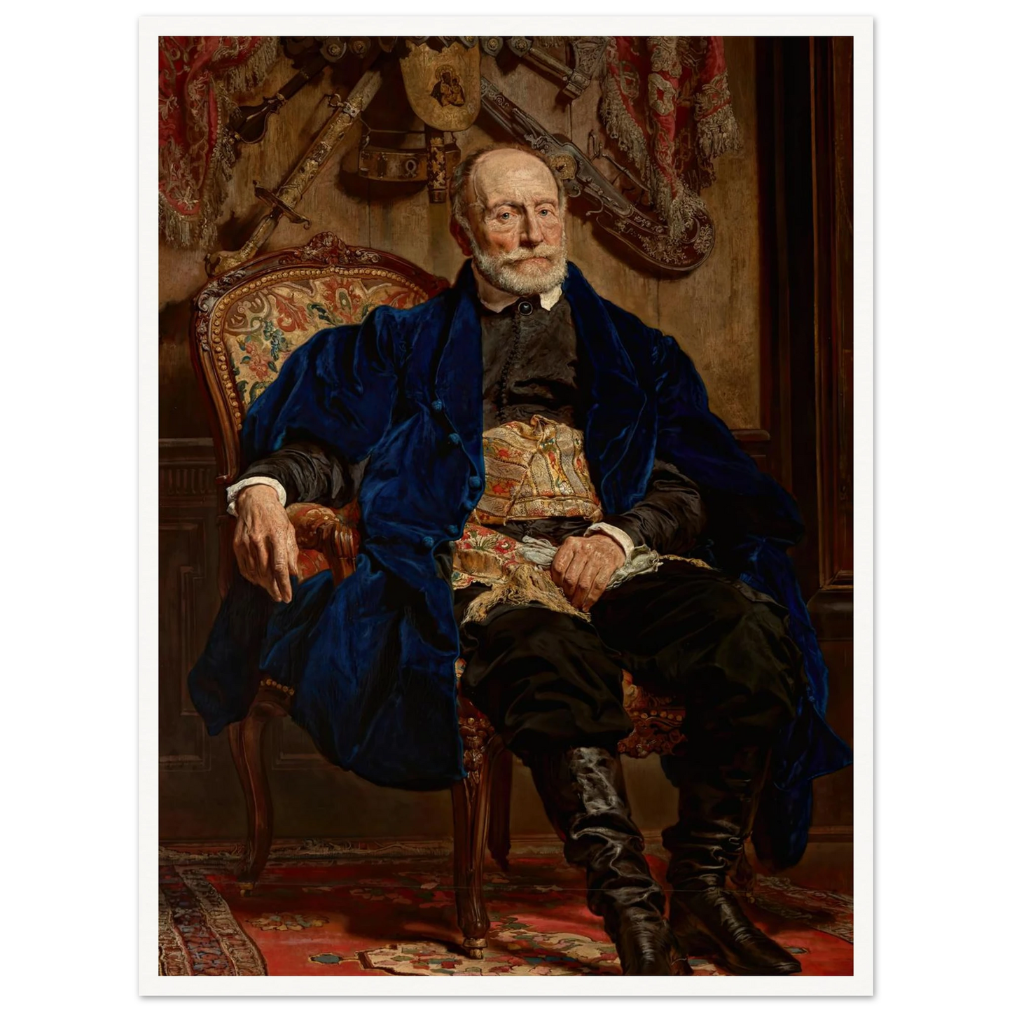 Portrait of Piotr Moszyński (1874) Art Print | Jan Matejko-Quipham Collections