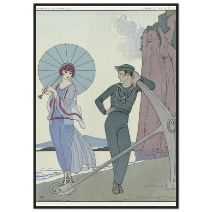 Joie de vivre; Falbalas et Fanfreluches (1923) Art Print | George Barbier-Quipham Collections