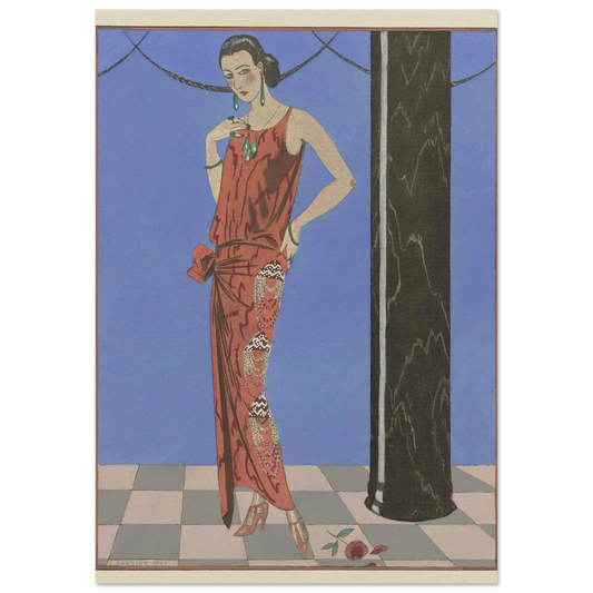 Gazette du Bon Ton. Art – Modes & Frivolités; Evening Attire (1923) Art Print | George Barbier-Quipham Collections