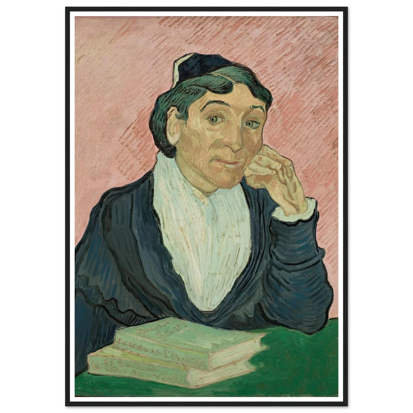 The Woman from Arles (1890) Art Print | Vincent van Gogh-Quipham Collections