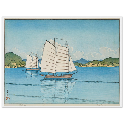 Inland Sea (1952) Art Print | Kawase Hasui-Quipham Collections