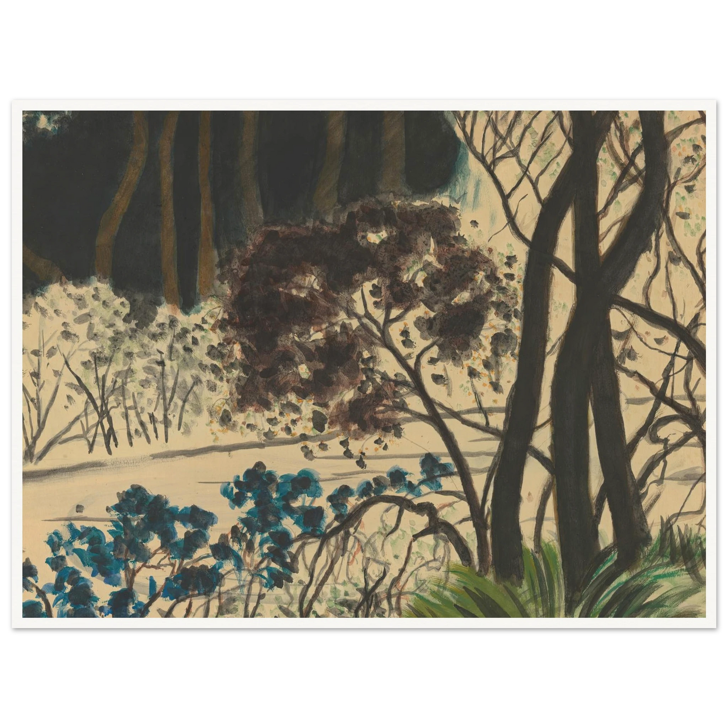 Bosgezicht Art Print | Leon Spilliaert-Quipham Collections