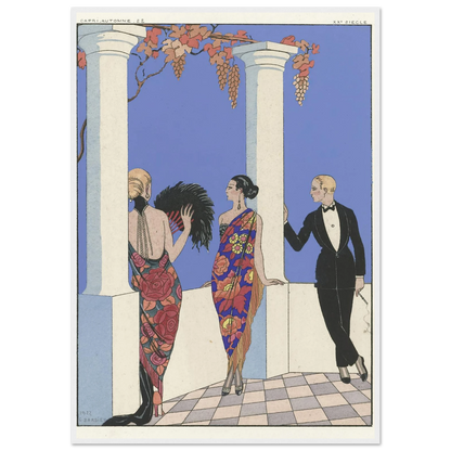 Joie de vivre; Falbalas et Fanfreluches. (1923) Art Print | George Barbier-Quipham Collections