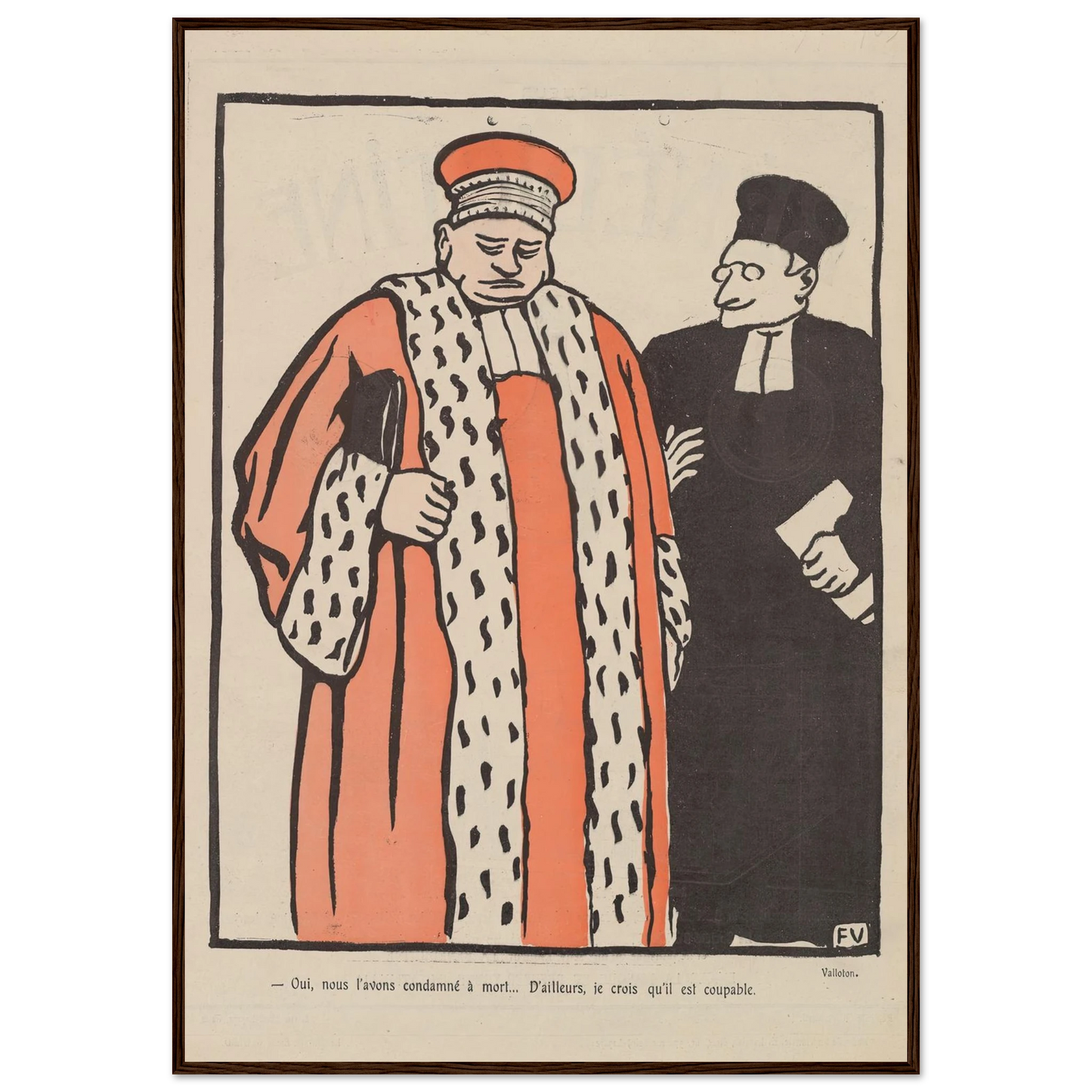 29 septembre 1903 Art Print | Felix Vallotton-Quipham Collections