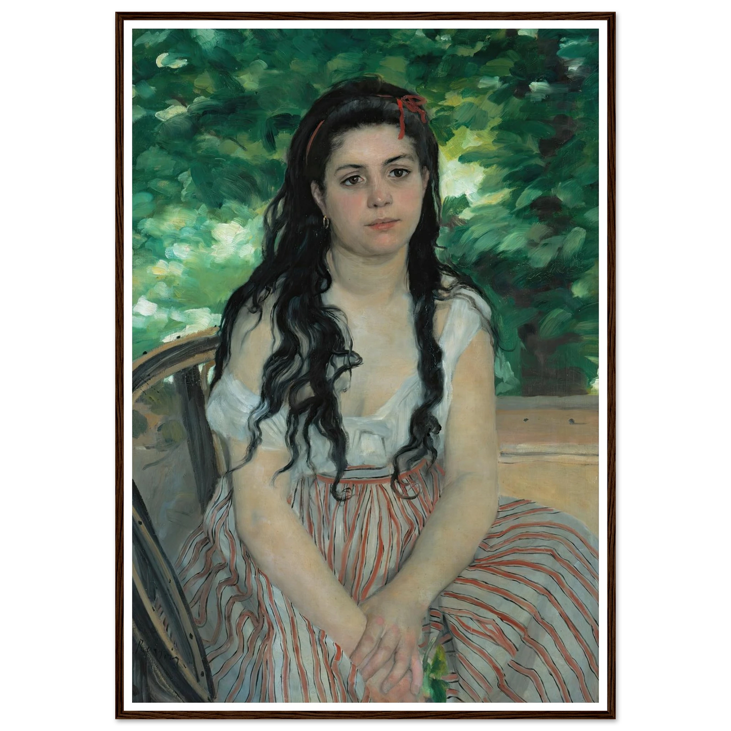 Summer (1868) Art Print | Pierre Auguste Renoir-Quipham Collections