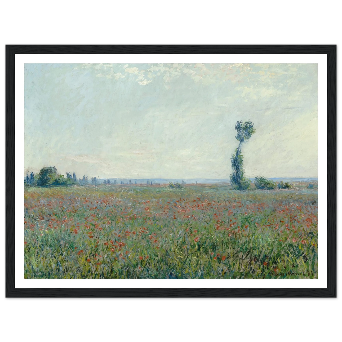 Poppy Field 2 Art Print | Claude Monet-Quipham Collections