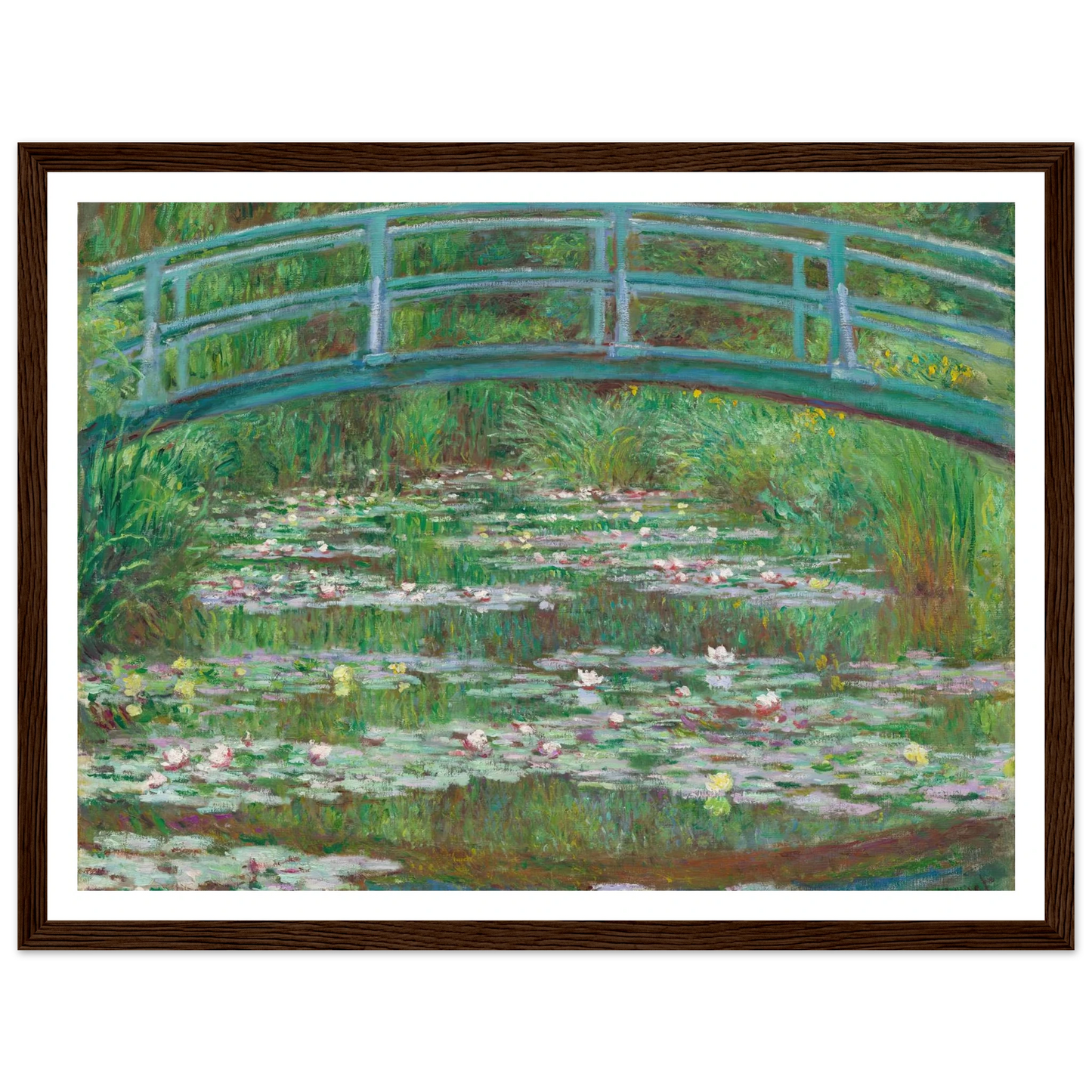 The Japanese Footbridge (1899) Art Print | Claude Monet-Quipham Collections