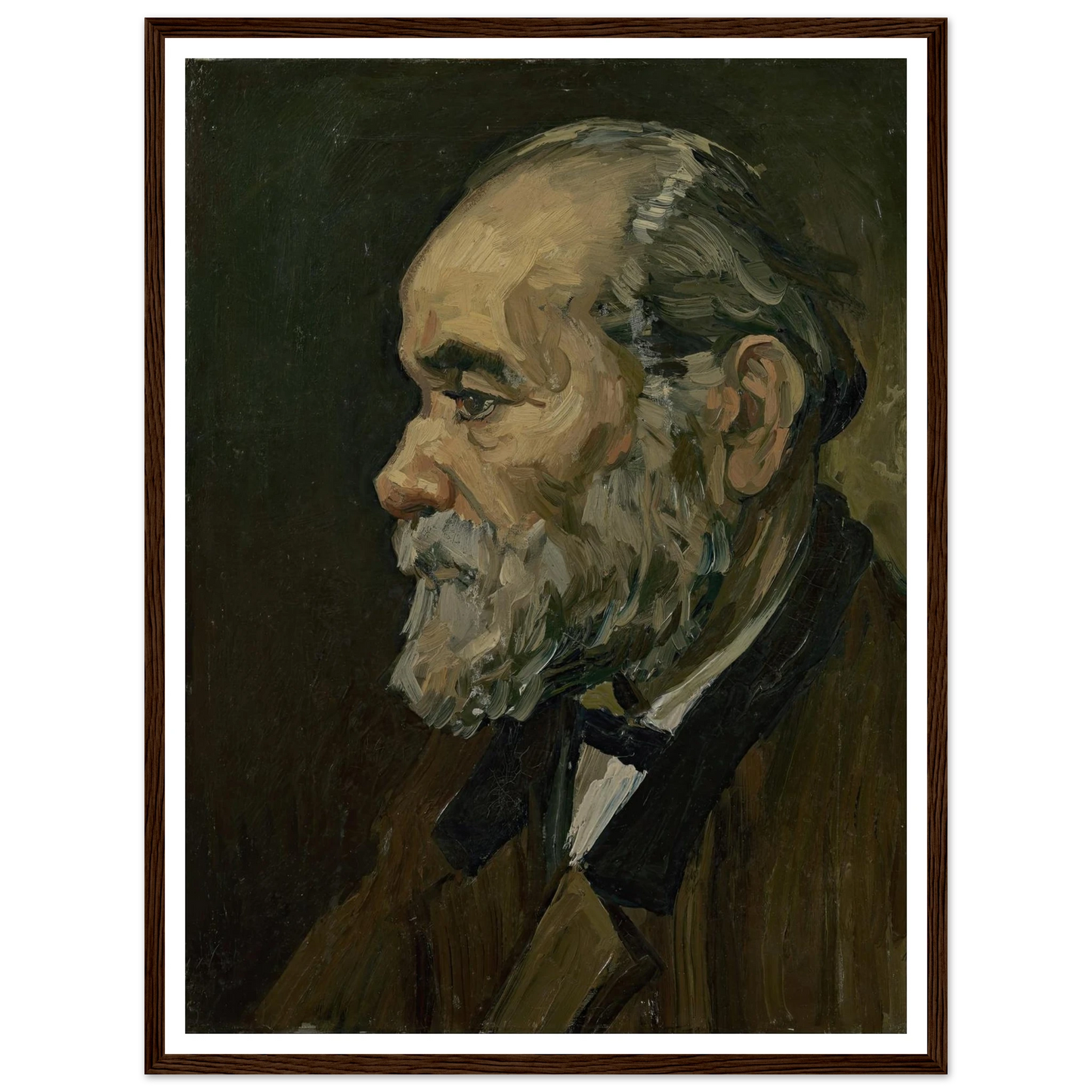 Portrait of an old man (1885) Art Print | Vincent van Gogh-Quipham Collections