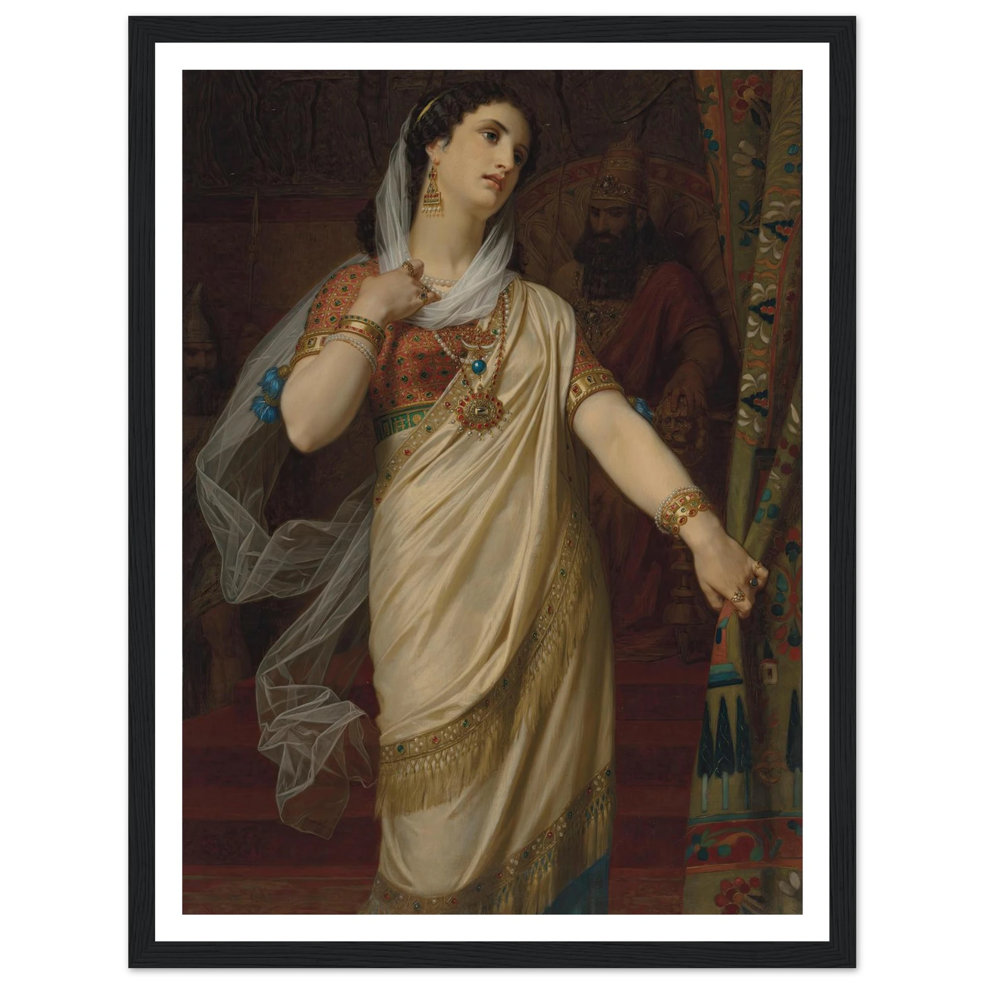 Esther (1885) Art Print | Hugues Merle-Quipham Collections