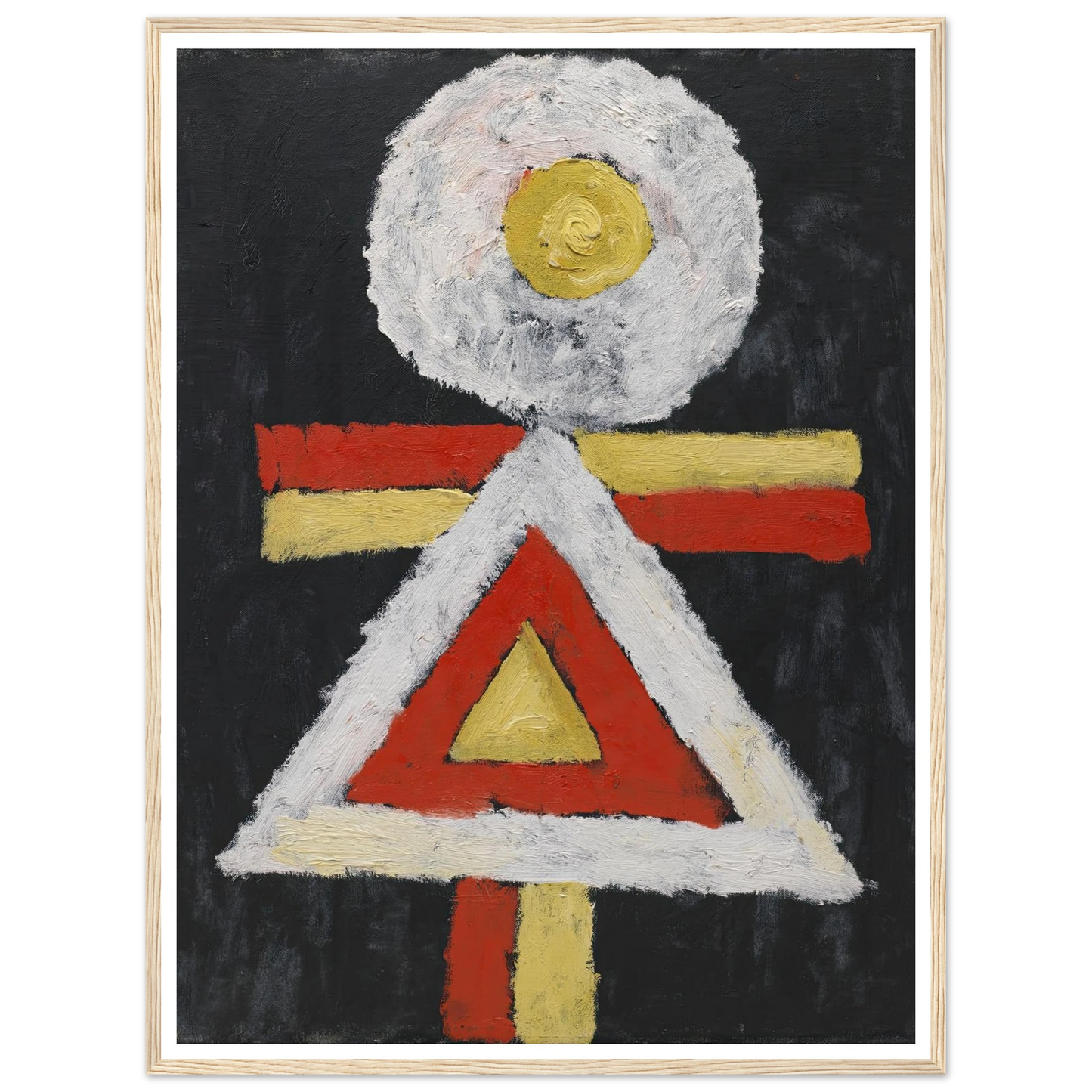 Geometric Figure (1889 – 1943) Art Print | Marsden Hartley-Quipham Collections