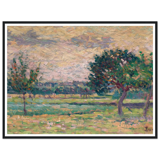 Le verger (1895) Art Print | Maximilien Luce-Quipham Collections