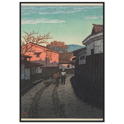Kagawa-ken Wadahama (Wadahama in Kagawa Prefecture) (1954) Art Print | Kawase Hasui-Quipham Collections