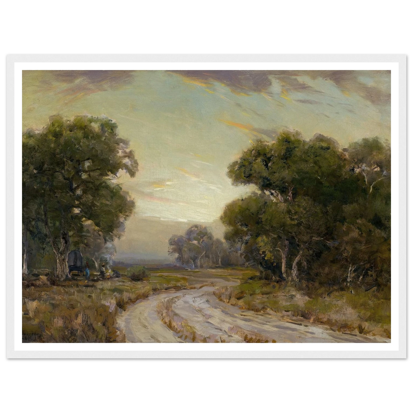 Evening Near Jackson, Southwest Texas Art Print | Julian Onderdonk-Quipham Collections