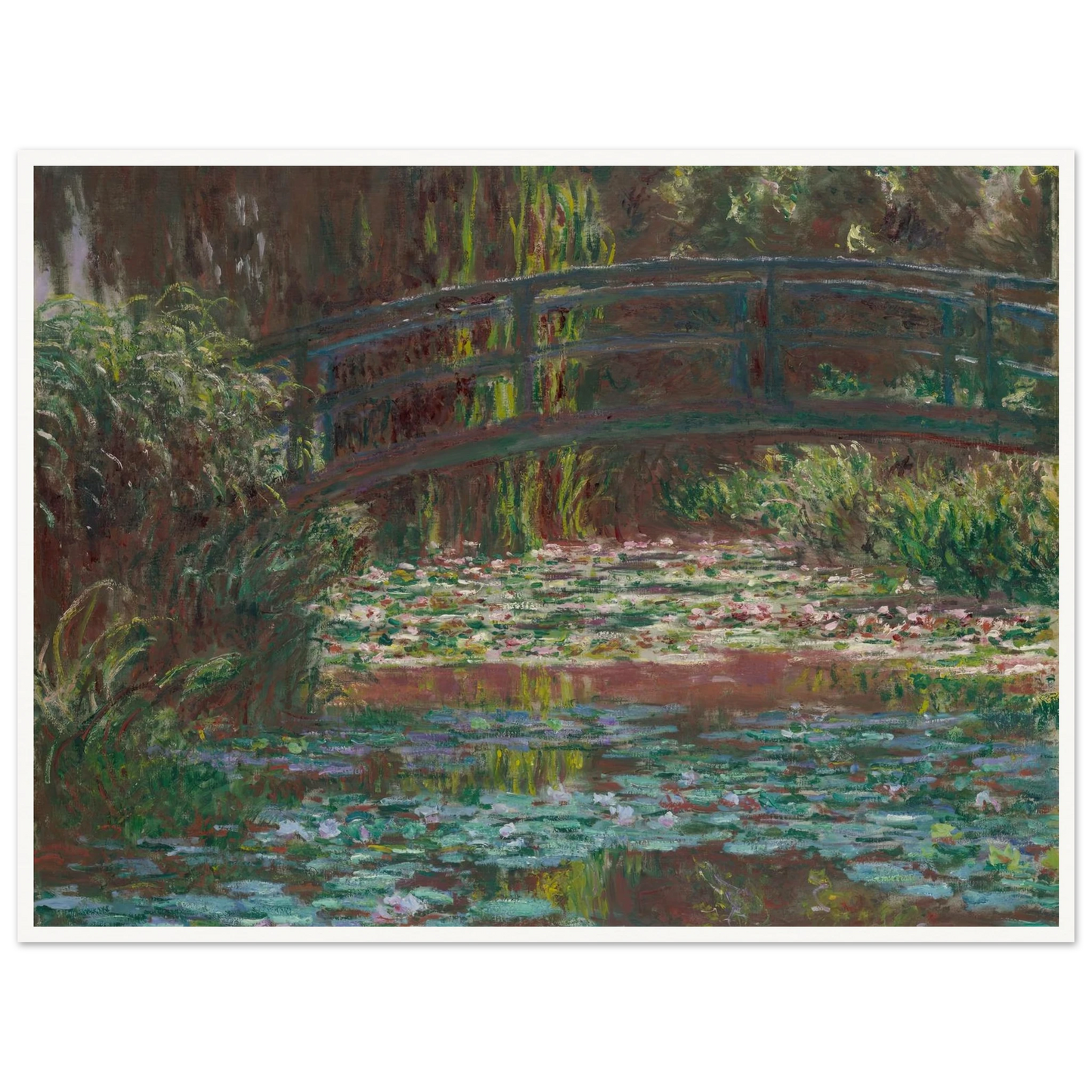 Water Lily Pond (1900) Art Print | Claude Monet-Quipham Collections