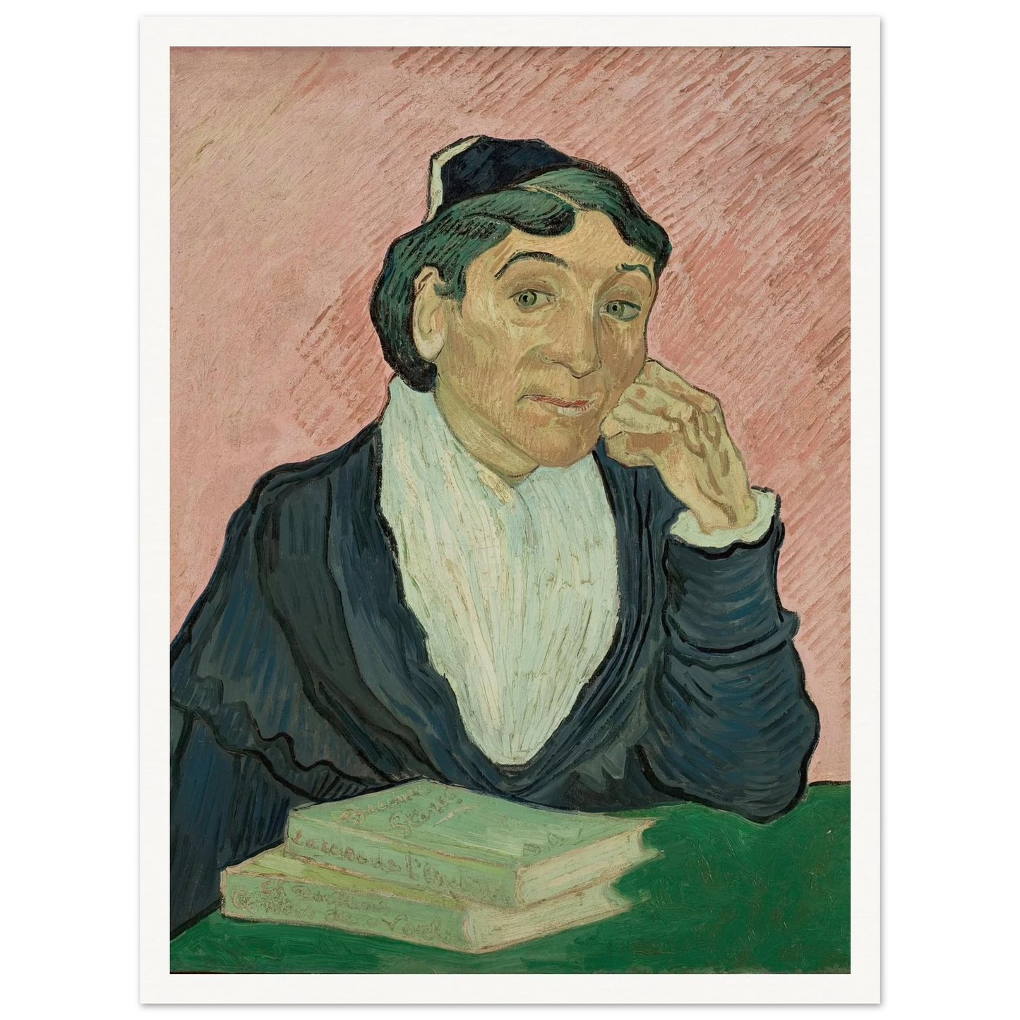 The Woman from Arles (1890) Art Print | Vincent van Gogh-Quipham Collections