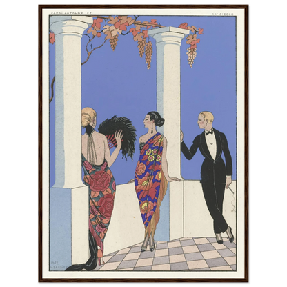 Joie de vivre; Falbalas et Fanfreluches. (1923) Art Print | George Barbier-Quipham Collections